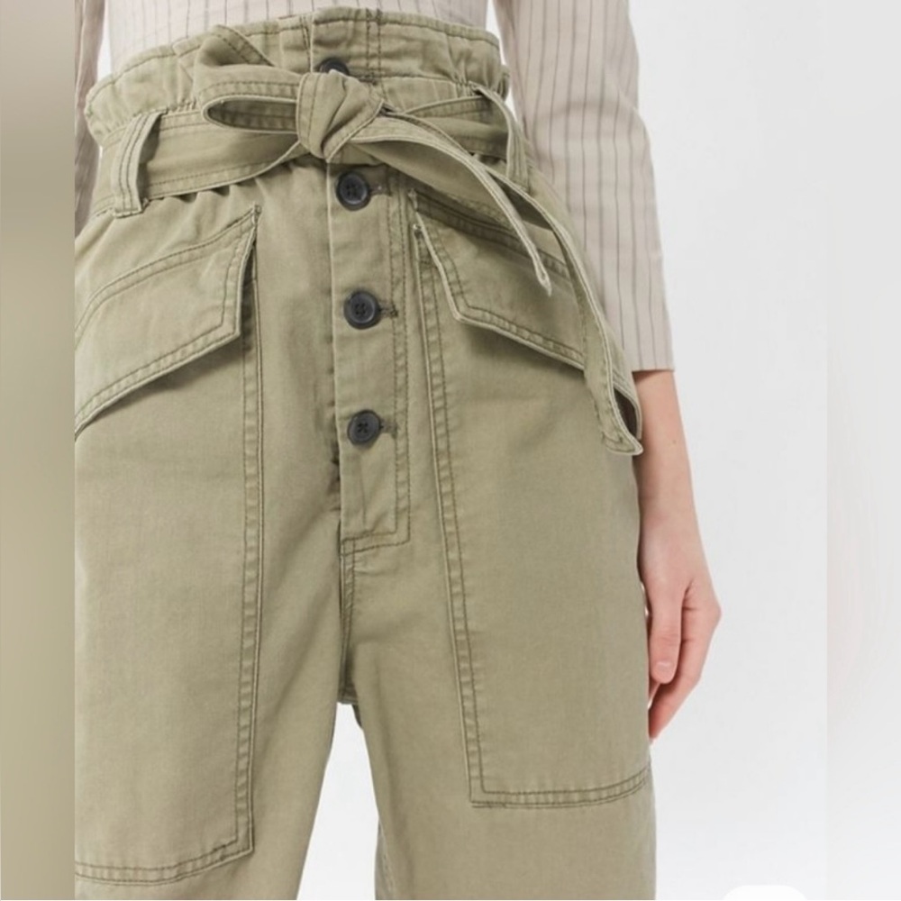Bdg Sage Green High-Waisted Trousers - image 2